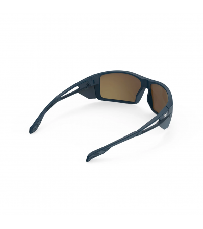 Rudy Sunglasses Blue Navy Matte ImpactX Photochromic 2 Laser Crimson