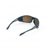 Rudy Sunglasses Blue Navy Matte ImpactX Photochromic 2 Laser Crimson