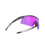 Rudy Sunglasses Turbolence Crystal Ash - Multilaser Violet