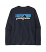 Blouse Patagonia Long-Sleeved P-6 Logo Responsibili-Tee M's